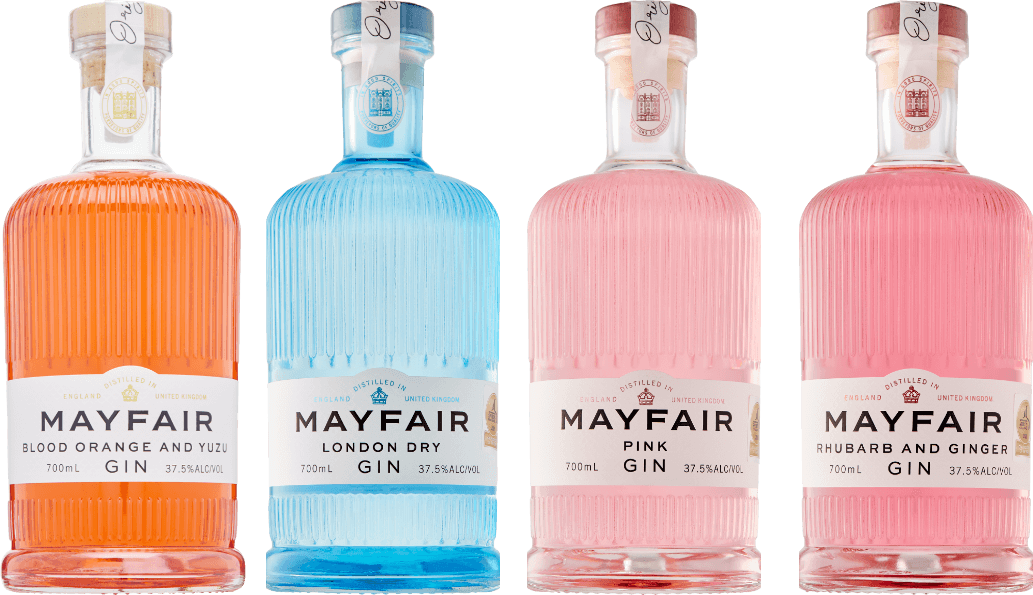 gins range mayfair gin